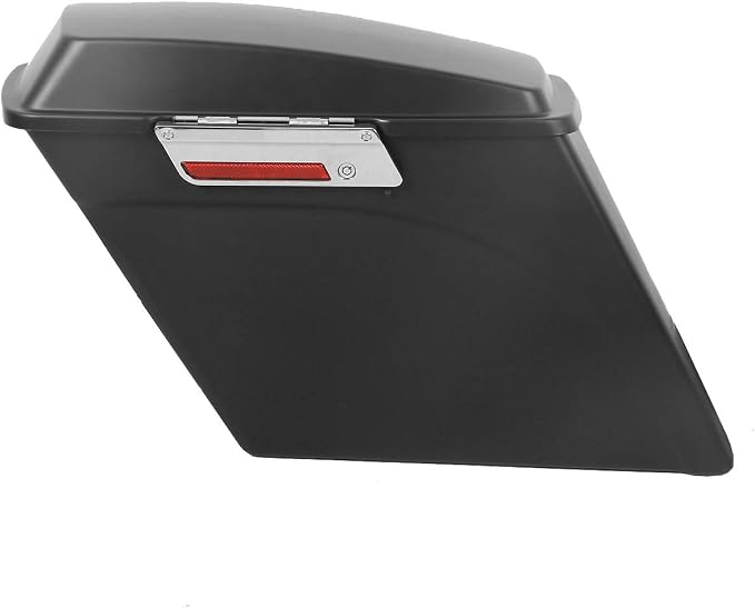 XFMT Motorcycle Stretched Saddlebags 5" Extended Hard Saddle Bags - Image 2