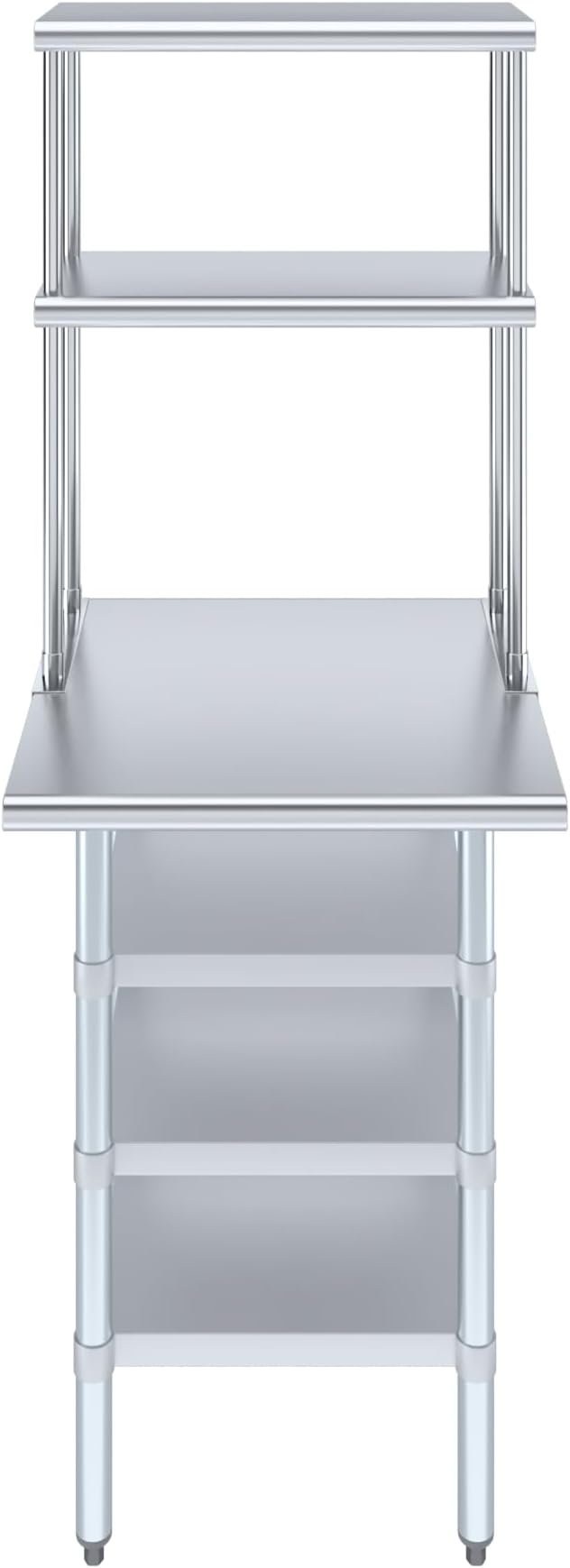 Amgood 24" x 24" Stainless Steel Work Table - Image 2