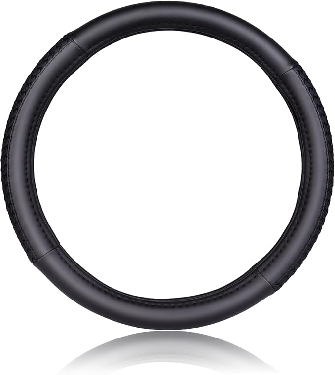 Flying Banner car Steering Wheel Cover Faux Leather Massage Universal fit 3D - Image 8