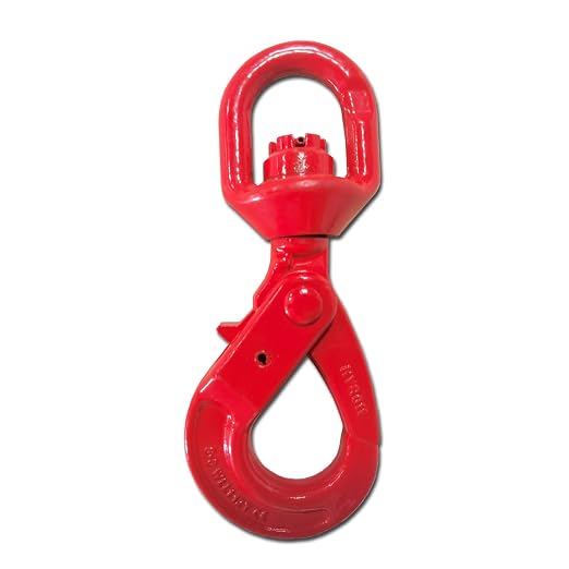 Swivel Self-Locking Hook 17636 lbs Heavy Duty Swivel Lifting Hook Swivel by YANBORUI