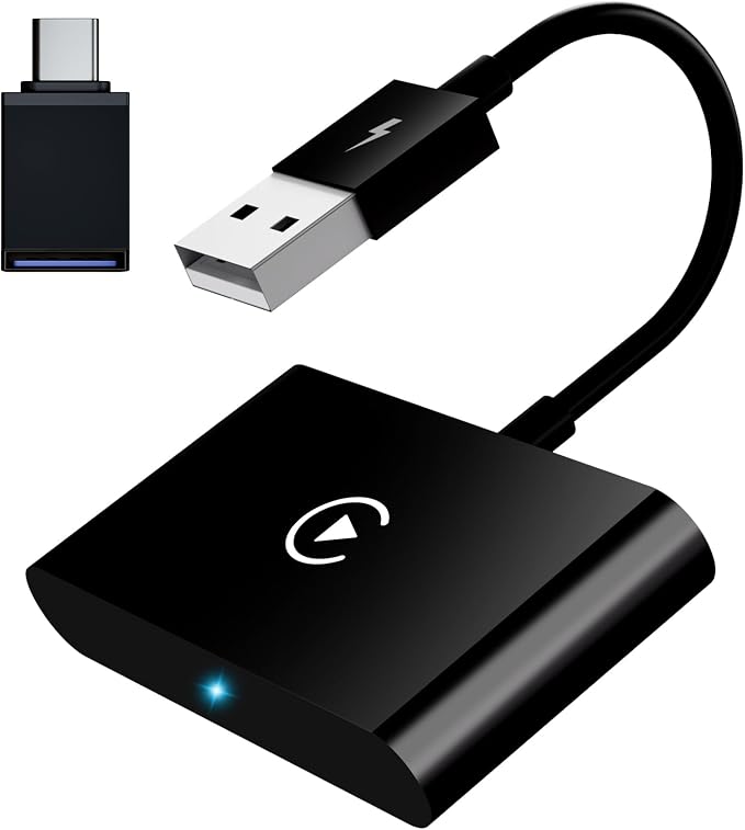 LXJADAP Wireless CarPlay Adapter 2025 Upgrade Wired CarPlay to Wireless by LXJADAPforWirelessAdapter