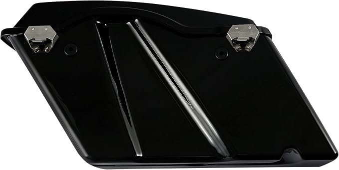XFMT Hard Saddlebags Saddle Bag Turnk W/Black Conversion Brackets - Image 5