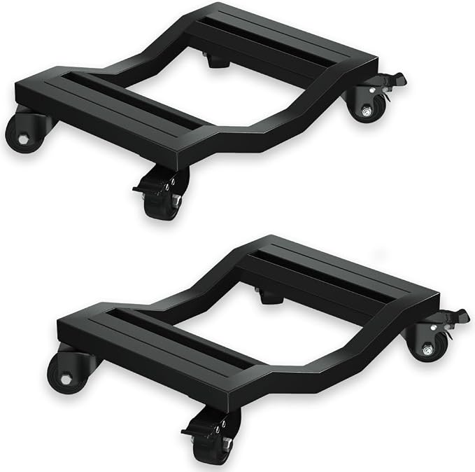 I'EZONK Industrial Stainless Steel Car Dolly Set of 2-6, 084kg Capacity | Pro by CHUANGQI-BRAND