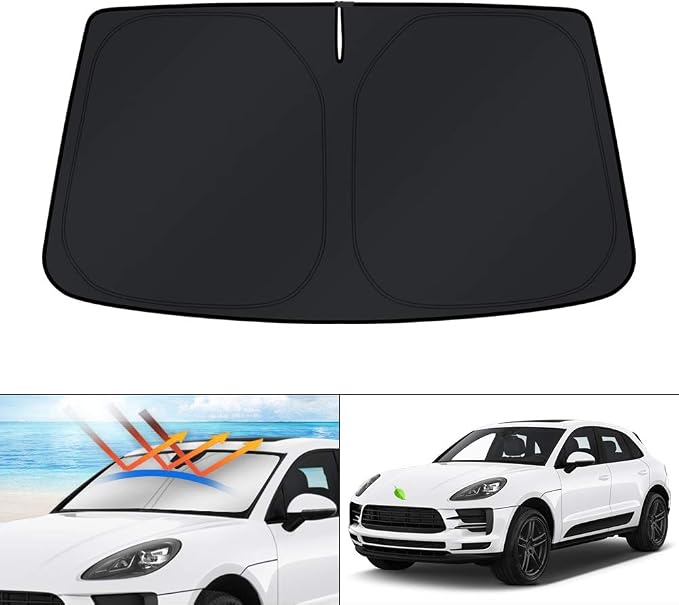 KUST Windshield Sun Shade for 2014-2025 2026 Porsche Macan Accessories Sunshade by KUST