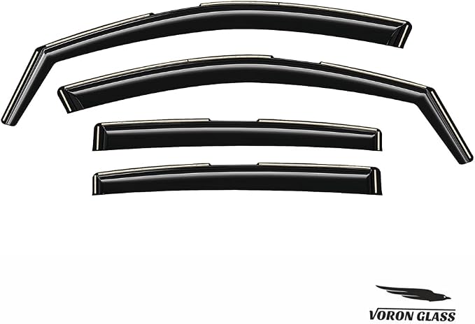 Voron Glass in-Channel Extra Durable Rain Guards - Image 7
