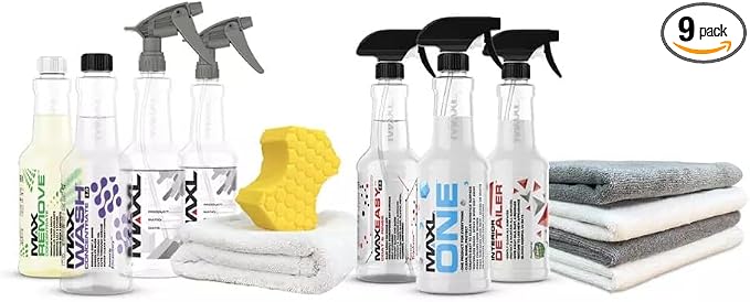 MAXL® Method Complete 9 Premium Auto Detailing Solution Bundle by MAXL