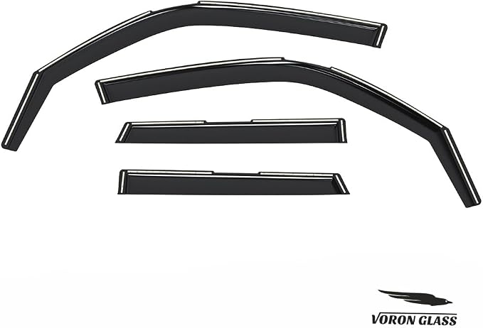 Voron Glass in-Channel Extra Durable Rain Guards - Image 7