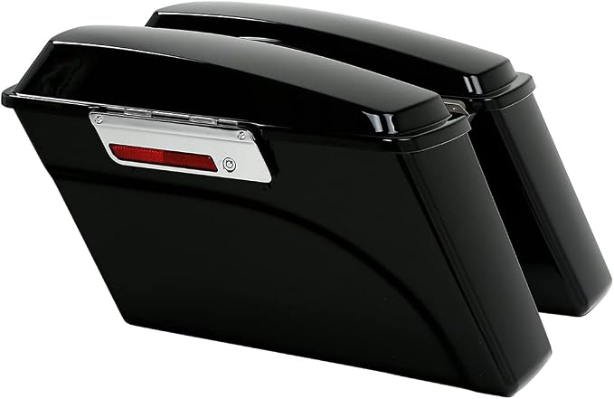 XFMT Motorcycle Hard Saddle bags Trunk W/Conversion Bracket Mount Kit Fit - Image 2