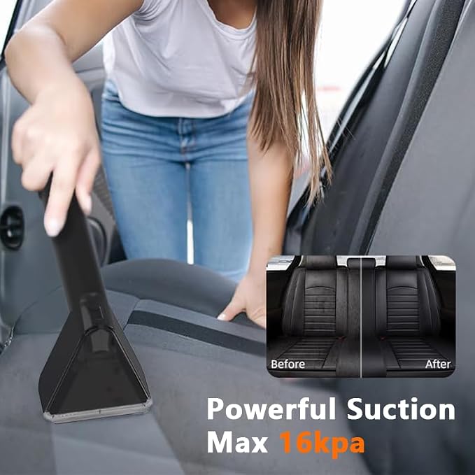 Carpet Spot Cleaner Machine, 16Kpa Portable Deep Cleaner - Image 3