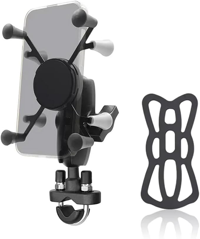 Strg Phone Mount with U-Bolt Base, Handlebar Phone Holder by Strg