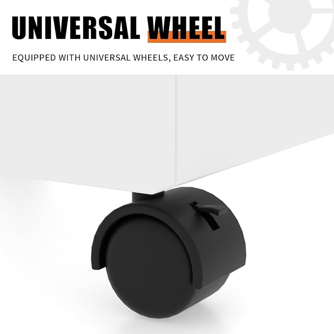 WISDOMFUR Rotating Slatwall Display Rack – 16"x16"x60" White Spinning Tower - Image 5