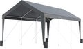 VEVOR Carport Car Canopy 10x20ft, Upgraded Heavy Duty Car Port Garage Boat by VEVOR