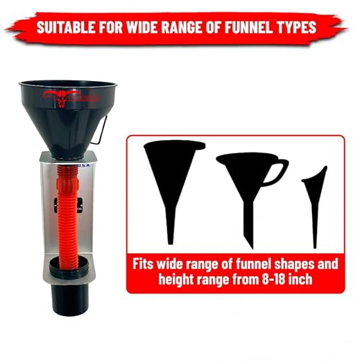 Pit Posse PP3367-Kit Oil Funnel and Holder - Image 5