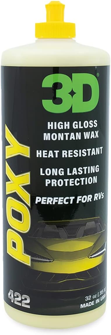 3D POXY Montan Wax Sealant – Long Lasting Hybrid Car Wax by 3DCarCare
