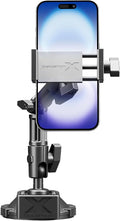 Bracketron HD Phone Dock PRO Dash and Window Metal Clamp Mount, Phone Holder by Bracketron