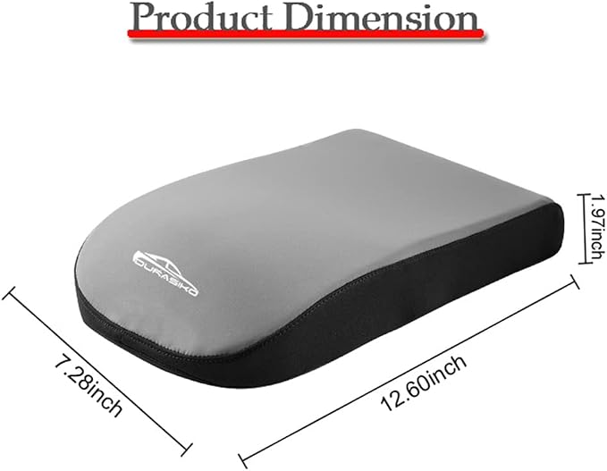 Advanced Car Center Console Pad, Memory Foam Car Armrest Cushion, Elbow Rest - Image 5