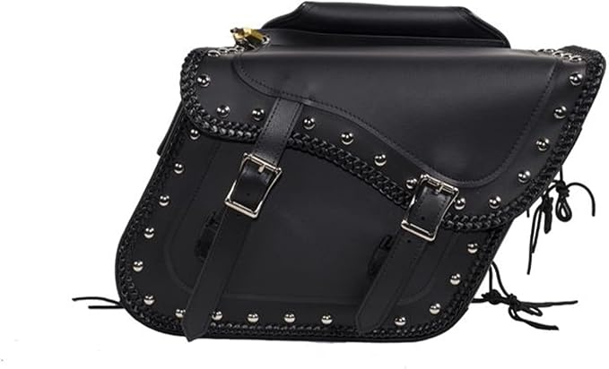 Synthetic Leather Motorcycle Luggage Bag by GARGOYLEBELLS