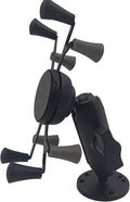 Strg Phone Mount with Drill-Down Round Base with Medium B Size 1" Ball Double by Strg