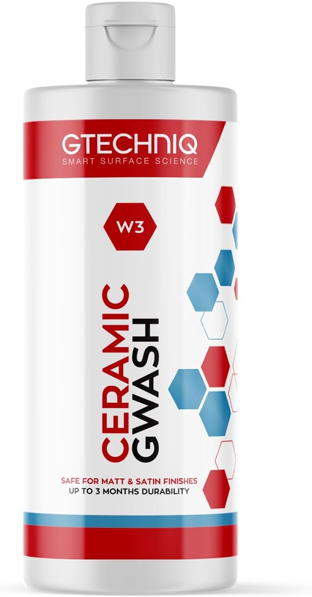 Gtechniq Car Shampoo. 2-in-1 Ceramic GWash and Hydrophobic Coating by GTECHNIQ