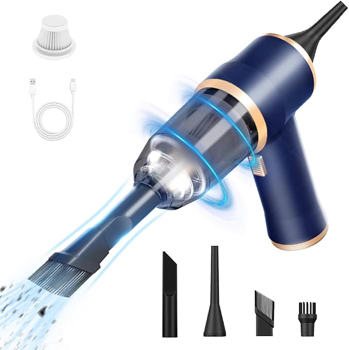 Handheld Car Vacuum Cleaner, Portable Cordless Mini Vacuums - Image 8
