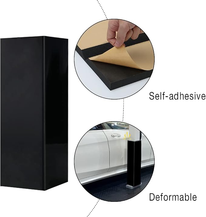 GUEQUITLEX Garage Wall Guards Foam Car Door Protector Wall Bumper Guard - Image 4