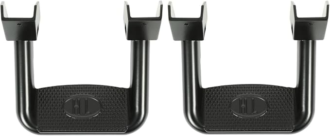 ECOTRIC Universal Side Steps-300LB Load, Electrophoresis Black Aluminum Step - Image 8