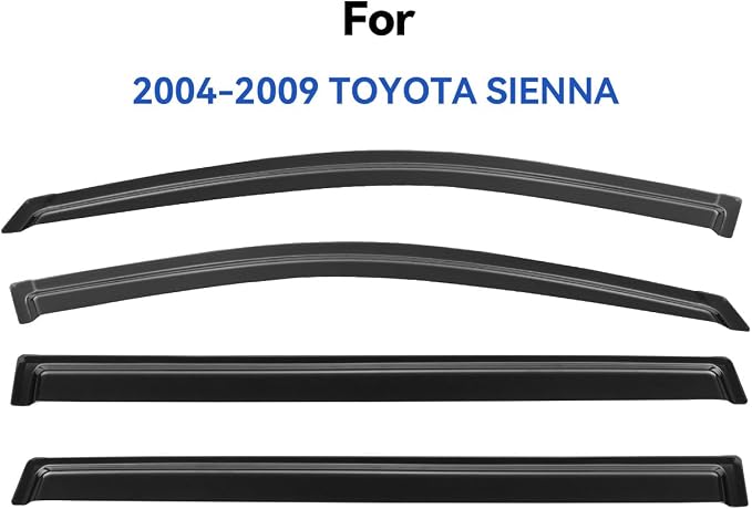 Window Visors Rain Guards Shield - Image 2