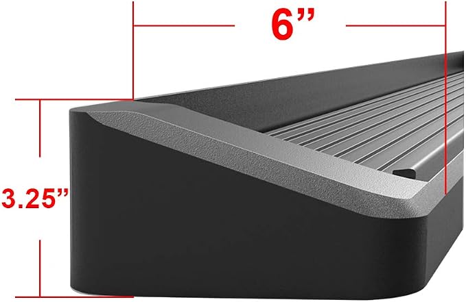 APS Black Running Boards Style Compatible - Image 3