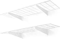 CAPHAUS Garage Wall Shelving, 48 in. W x 18 in. D Wall Mounted Garage Shelves by CAPHAUS
