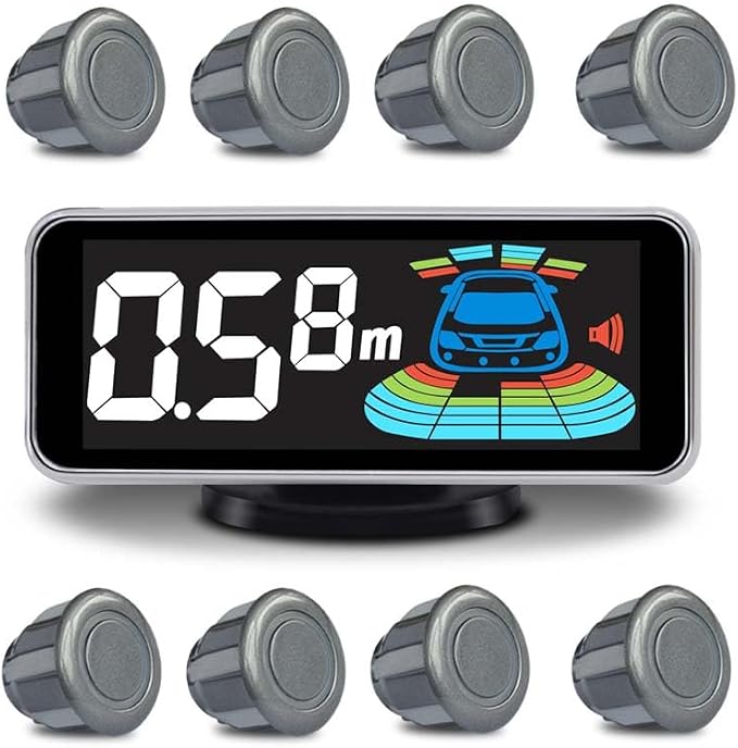Car Parking Sensors Kit Reverse Radar parktronic System Auto Electronics by ELSNU