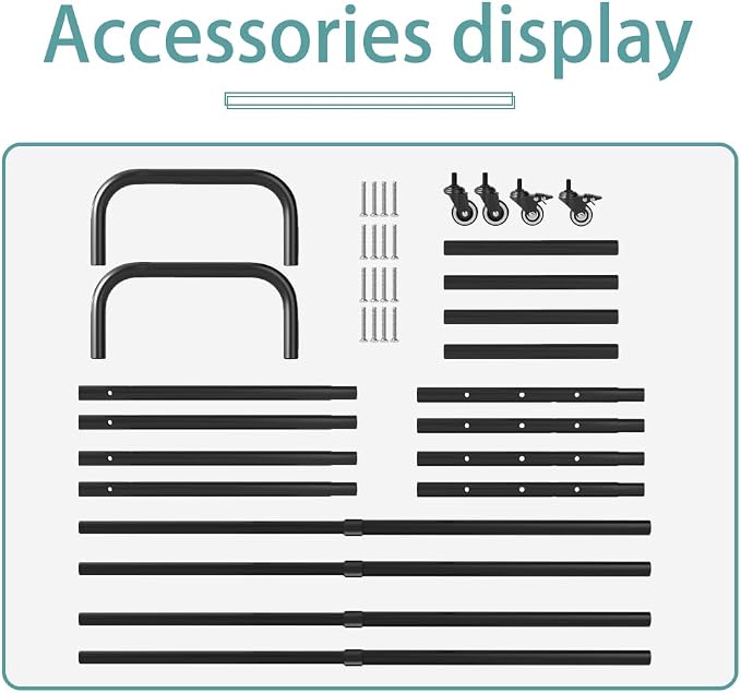 Hershii Tire Storage Rack Standing Garage Storage Shelf Organizer - Image 7
