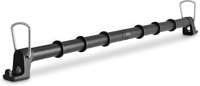 Car Clothes Hanger Bar, Heavy Duty Telescopic Clothes Rod by Hoapavi