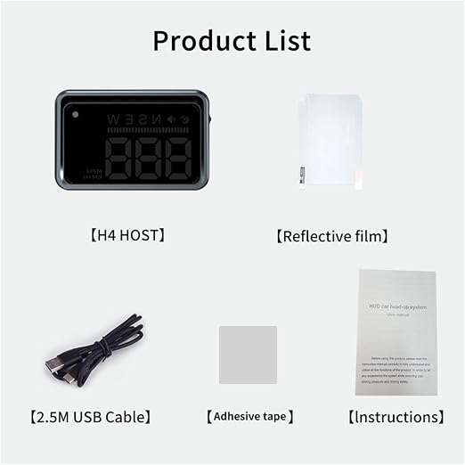 Heads up Display for Cars, Head up Display for Car, Car Speedometer Display - Image 4