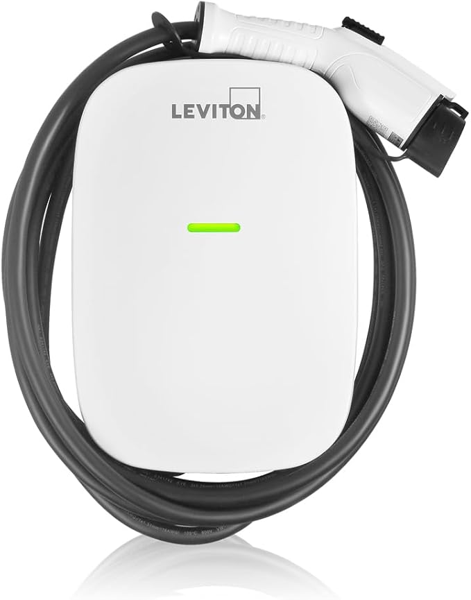Leviton Level 2 EV Charger, 48 Amp, 208/240 VAC, 11.6 kW Output, Indoor/Outdoor by Leviton