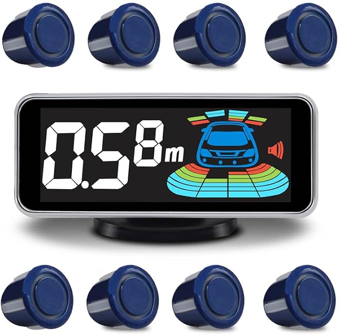 Car Parking Sensors Kit Reverse Radar parktronic System Auto Electronics by ELSNU