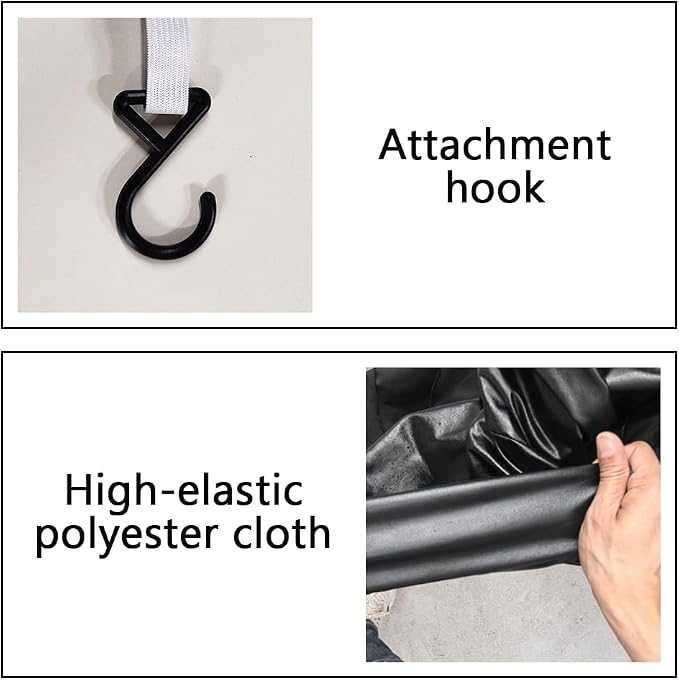 Motorcycle Cover Soft Stretch Waterproof Motor Cover Dustproof Durable - Image 5