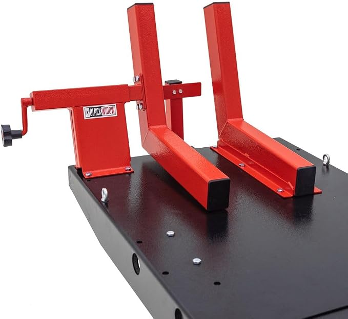 Black Widow BW-PROLIFT-HD Pneumatic ProLift Motorcycle Scissor Lift Table - Image 5