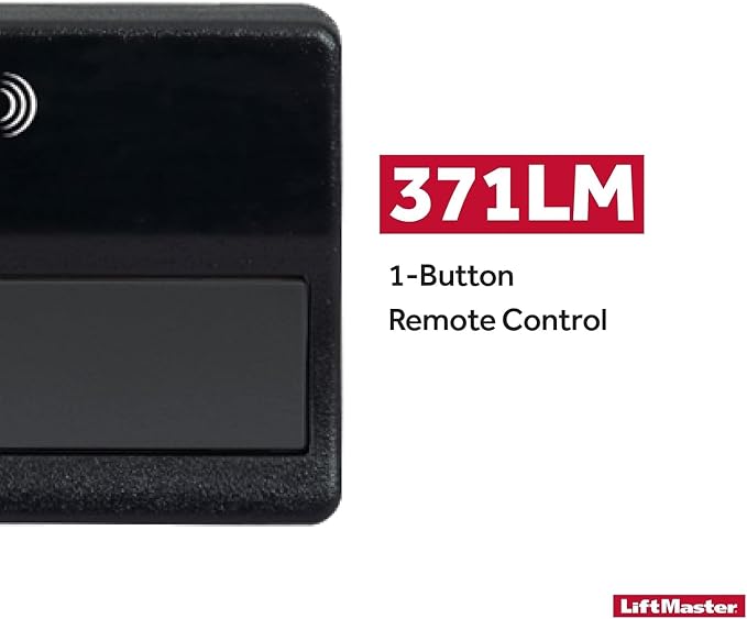 LiftMaster 371LM Security+ 1-Button Garage Door Opener Remote Control - Image 2