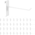 40Pcs 6" Gridwall Display Hooks Assortment Set, Wire Diameter 5mm/ 0.2” by Yauhar