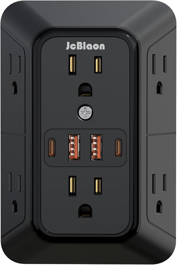 Outlet Extender Surge Protector by JcBlaon