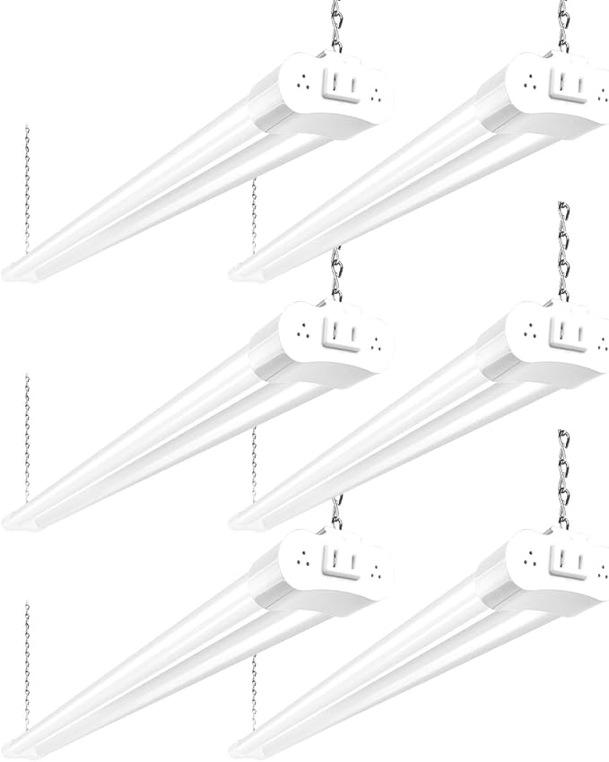 hykolity 6 Pack 4FT Linkable LED Shop Light by hykolity
