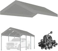 10'x20' Upgraded Carport Replacement Top Canopy Cover by Vanteriam