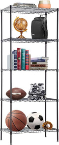 Wire Shelving Unit Metal Shelf Organizer Heavy Duty Wire Rack Storage Unit Rack by BestOffice