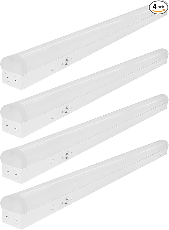 4FT LED Linear Strip Light Fixture, 4 Foot LED Shop Lights 40/32/24W by GaleKoon