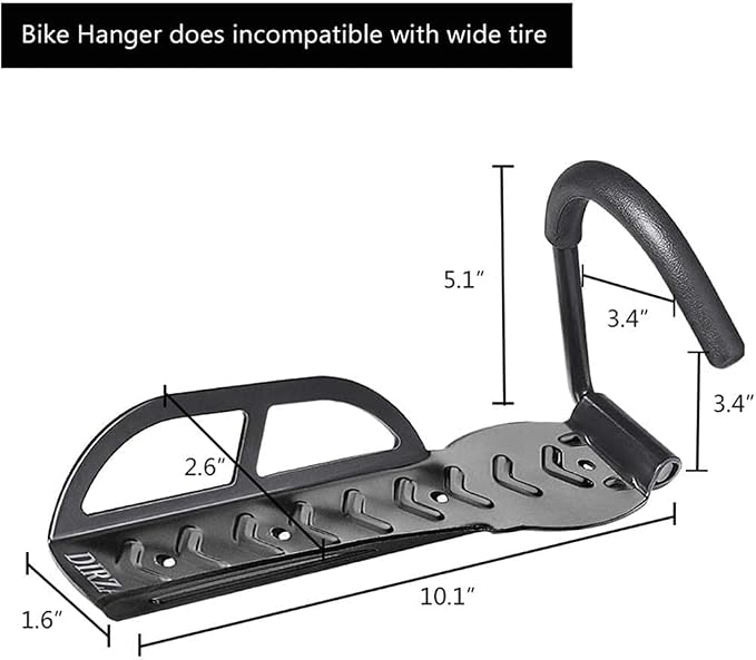 Dirza Bike Wall Mount Rack - Image 2