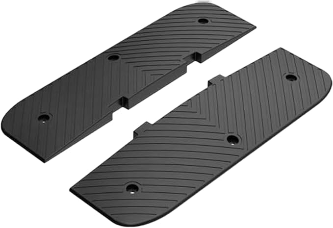 Speed Bumps for Driveway 35"x10"x1.8" Flexible Installation Connect Multiple by THAIMATS