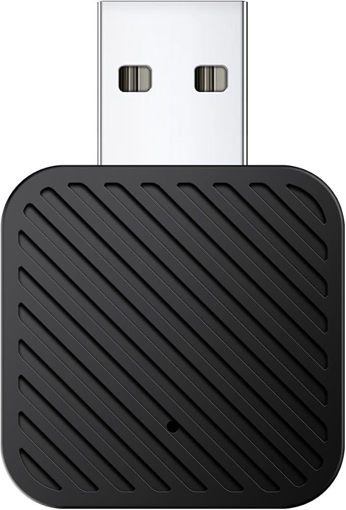 Mini Wireless CarPlay Adapter for iPhone, 2 in 1 CarPlay and Android Auto by LEXXSON
