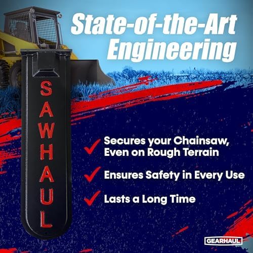 SawHaul Universal Tractor Chainsaw Holder - Image 4