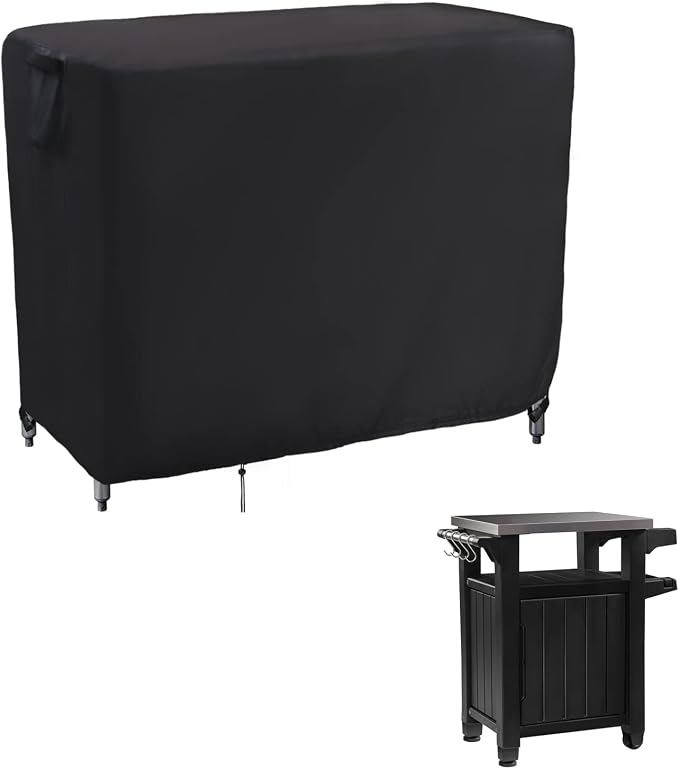 Kingling Prep Table Cover for 30 inch Keter Unity Table, Waterproof Outdoor by Kingling