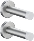 JQK Door Stopper, 304 Stainless Steel Thicken 1mm Sound Dampening Door Stop by Homeimprovement